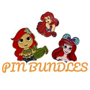 Little Mermaid Lapel Pin Princess Ariel Disney Inspired Brooch Badge Accessories